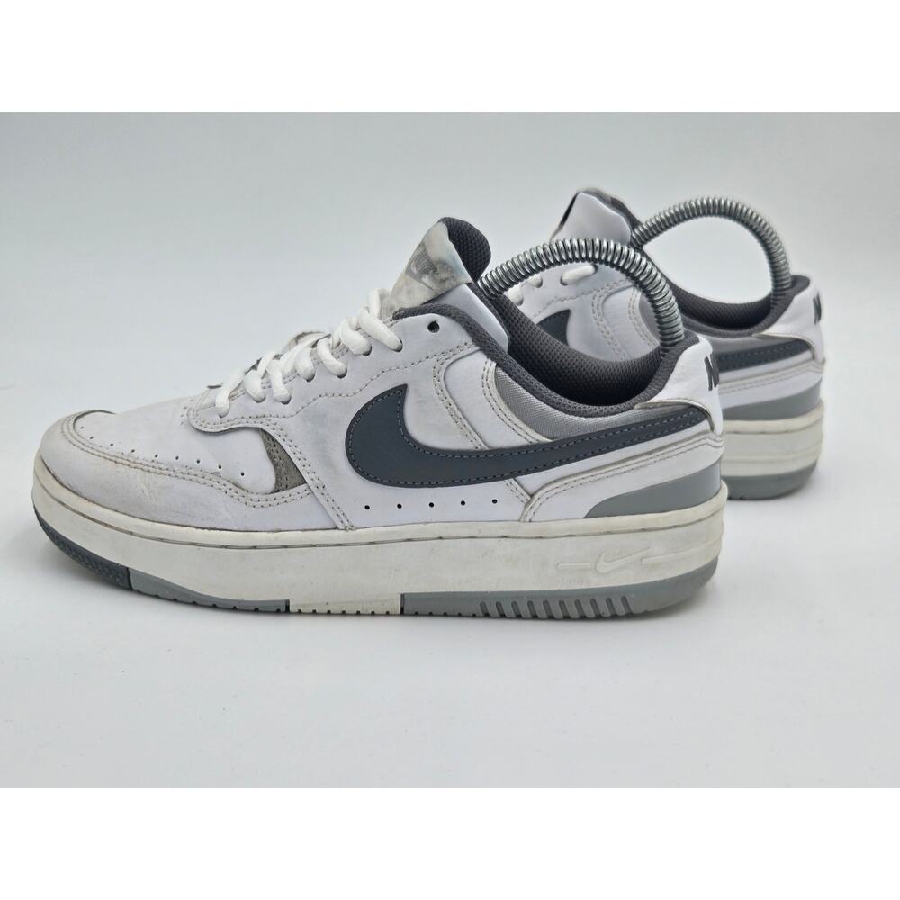 Nike Gamma Force White Light Smoke Grey Womens Sneakers 7.5